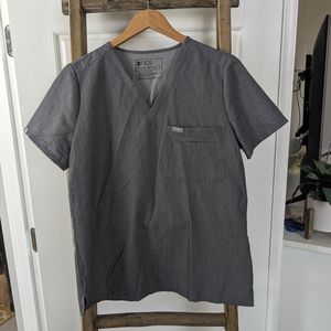 Figs Scrub Set in Grey